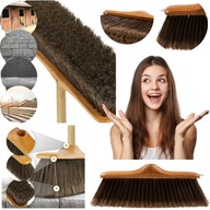 SZCZOTKA MIOTŁA DO ZAMIATANIA SPRZĄTANIA LIŚCI OGRODOWA MOCNE WŁOSIE