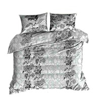 pościel z flaneli 200x220 +2x60x70 +2x40x40 zamek F 87 Joker szary