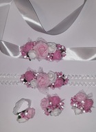 OPASKA PASEK PRZYPINKI BRANSOLETKA ZESTAW