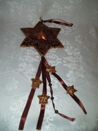 OZDOBA BOŻONARODZENIOWA NA OKNO, CHOINKĘ - GWIAZDA