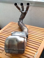 Układ wydechowy kolektor tłumik katalizator YAMAHA MT09 MT-09 MT 09 21+