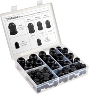 Dławiki kablowe wodoszczelne złącza kablowe z uszczelkami 3-16 mm 50 szt