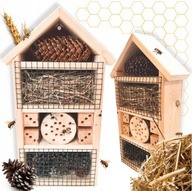 DOMEK DLA OWADÓW HOTEL BUDKA LĘGOWA MURARKA DOMKI MEGA DUŻY AŻ 47CM! EKO