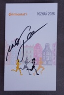 Autograf skoki narciarskie Adam Małysz Red Bull Wings For Life Poznań 2025