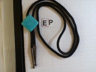 BLO 667 KRAWAT BOLO HOWLIT TURKUSOWY