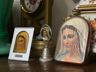PAMIĄTKI ŚWIĘTE MEDUGORJE FIGURKI MB OBRAZEK DZWONEK