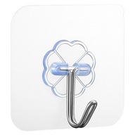 WIESZAK HACZYK UCHWYT SAMOPRZYLEPNY MOCNY WODOODPORNY ŁAZIENKOWY KUCHENNY