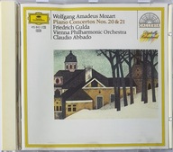 Mozart Piano Concertos Nos 20 & 21 Friedrich Gulda Claudio Abbado CD Irl
