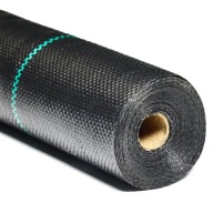 GRUBA AGROWŁÓKNINA 70 g/m² NA CHWASTY 1,6 × 50 m – CZARNA MOCNA AGROTKANINA