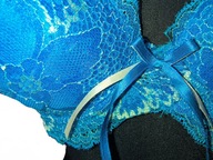 Koronkowy biustonosz stanik push-up r. 75B