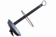 KWIETNIK HAND MADE IN DENMARK LOFT ART INDUSTRIALNY METALOWY OCYNK
