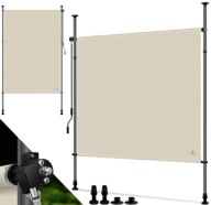 KESSER Markiza zaciskowa pionowa na zewnątrz na taras 100x310 beż s12 u