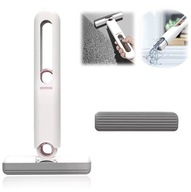 MINI MOP PŁASKI Z WYCISKACZEM SZCZOTKA GĄBKA DO MYCIA SZYB PÓŁEK OKNA DA177