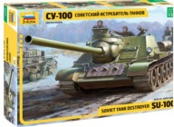 Radzieckie działo samobieżne SU 100 1/35
