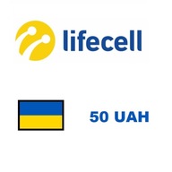 Doładowanie Ukraina 50 hrywien Lifecell