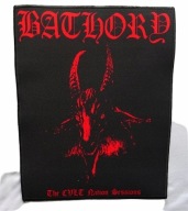 Bathory The CVLT Nation Sessions Ekran Duża Naszywka Quorthon Black Metal