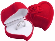 NOWE PUDEŁKO serce czerwone DUŻE