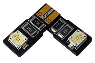 W5W CANBUS POSTOJÓWKI LED T10 2 SMD 7060 BIAŁE 12V