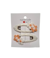 Spinki spineczki do włosów kwiatki 2 szt.