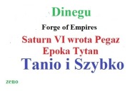 Forge of Empires FOE Tytan Wrota Pegaz Dinegu