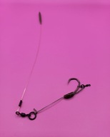 Przypon karpiowy Combi rig -łamaniec Nash 4 bezzadziorowy-Korda Boom 35lb