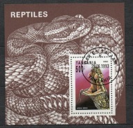 Tanzania kasowane - bl. 220 /Mi 1510/