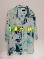 Koszula lniana len 40 L