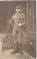 AUSTRO-WĘGRY -I WOJNA ŚWIATOWA -ŻOŁNIERZ -format pocztówkowy