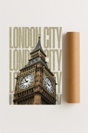 Plakat bez ramy 30x40cm Big Ben Londyn miasto | Pomysł na prezent