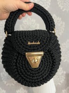 Ręcznie robiona na szydełku torebka damska,unikat, handmade