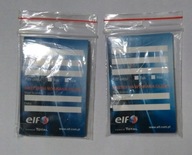 Zawieszka naklejka wymiany oleju ELF 20szt.