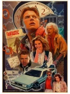 Plakat „Back to the Future” – Kultowy Plakat Filmowy Retro