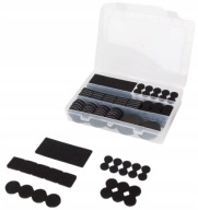 Podkładka do mebli filcowa czarna 177 szt. Zd trading