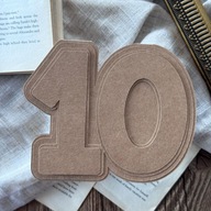 Zestaw baza + 3 wzorniki – kartka 10 – papier kraft – handmade prezent