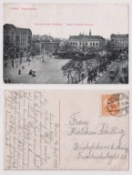 Posen Poznań Biblioteka Raczyńskich 12.4.1917 przełamana po środku