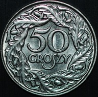 50 groszy 1923 - menniczy egzemplarz