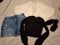 PACZKA UBRAŃ I DODATKÓW MIX R 38 M 15 SZTUK