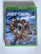 GRA JUST CAUSE 3 III XBOX ONE KOMPATYBILNA Z XSX 4K60 NOWA W FOLII FOLIA !