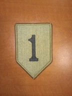 Naszywka US Army 1 INFANTRY DIVISION OCP
