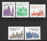 Znaczki Pocztowe Polski 2589-93...1981 r Kasowane