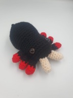 Maskotka Pająk wykonana ręcznie na szydełku