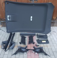 FORD FIESTA MK7 ST 3D 14r. PODSUFITKA CZARNA PLASTIKI KOMPLET