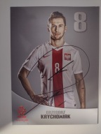 Karta Klubowa Polska Grzegorz Krychowiak PZPN Reprezentacja karta duża