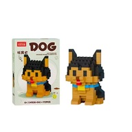 Klocki Zestaw Klocków Konstrukcyjnych Pies Piesek 172el instrukcja, prezent