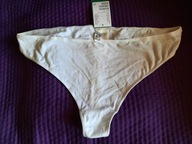 Figi damskie białe bawełniane (XL) H&M