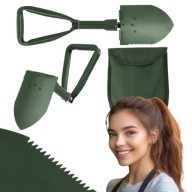 SAPERKA ŁOPATA SKŁADANA WOJSKOWA MINI CZĘŚCIOWA METALOWA MOCNA DO SAMOCHODU