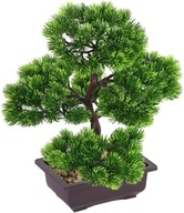 Aisamco Sztuczne drzewko bonsai w doniczce 40cm