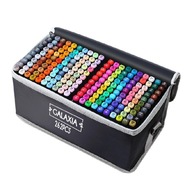 MARKERY ALKOHOLOWE 262 SZT DWUSTRONNE FLAMASTRY PISAKI GALAXIA