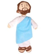PLUSZAK 32CM JEZUS MASKOTKA CHRZEŚCIJANIN PREZENT ZABAWKA PRZYTULANKA