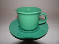 Tułowice, filiżanka ze spodkiem, porcelit, filiżanka prl, vintage